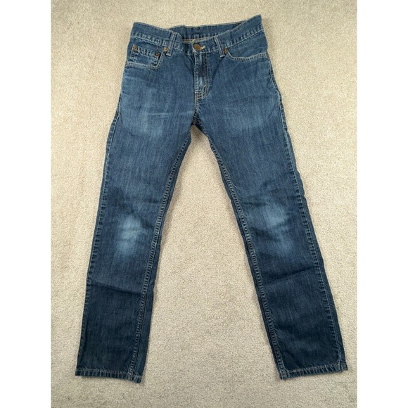 All Day Denim - Levi's 511 Jeans Womens 14 27x27 Blue Denim Cotton All Day Comfort Skinny Leg